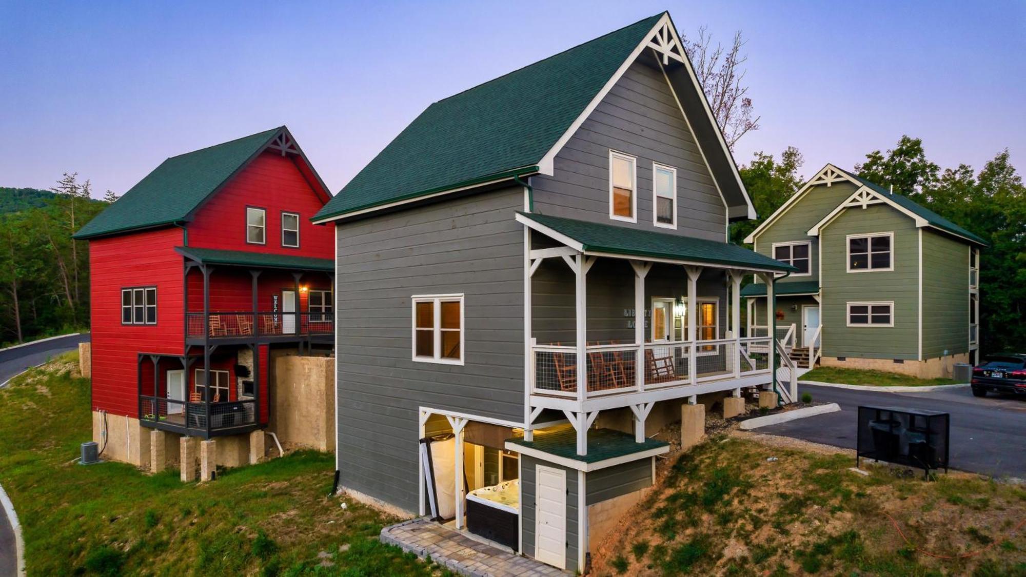 Liberty Lodge - Family Getaway With Pool, Hot Tub, Arcade & Dogs بيدجن فورج المظهر الخارجي الصورة